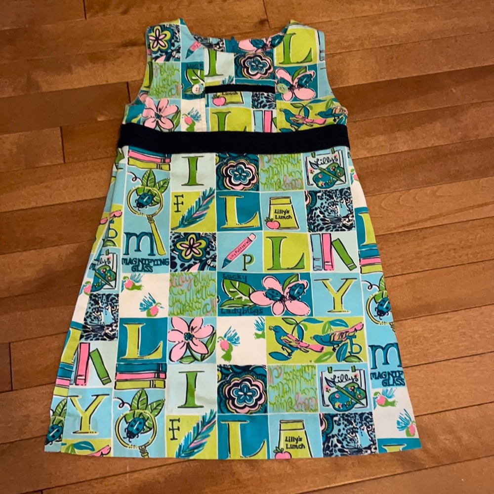 Lilly Pulitzer girls jumper dress size 5